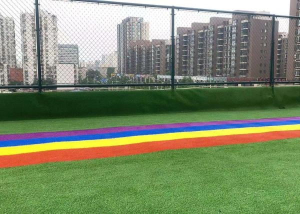 PP Nonwoven 50mm Backyard Decorative Rooftop Artificial Turf