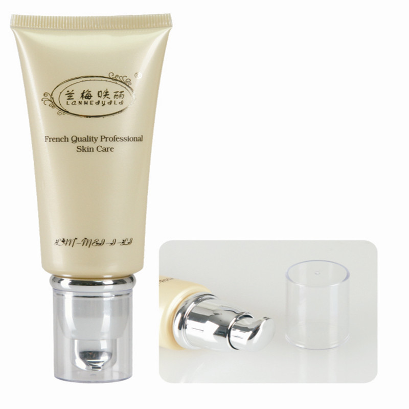 Custom Printing 15ml Plastic Cosmetic Tubes For Sunscreen BB CC Cream