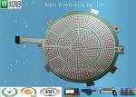 Round Green Insulate PET Flex Circuit 0.125 Mm Silver Paste Print For Sports