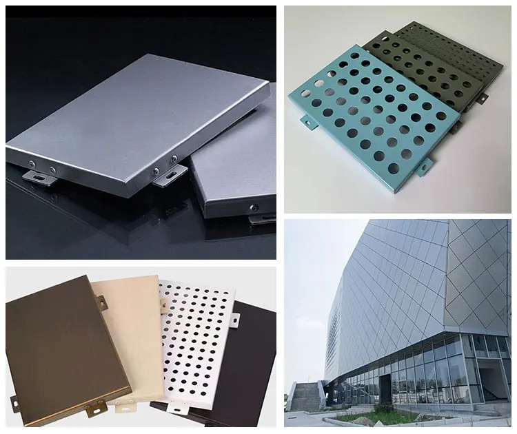 Building Aluminum Veneer Sheets Customized Exterior Aluminium Cladding Panels
