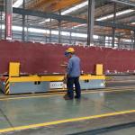 Steel Rebar Transport Rail Transfer Trolley