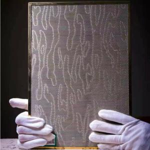 Quality Silver Coated Copper Shielding Mesh Laminated Glass 5.38 Mm wholesale