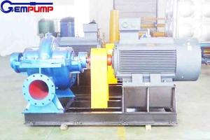 Quality 180m3/H Industrial Split Case Centrifugal Pump 750gpm With Engine Motor wholesale