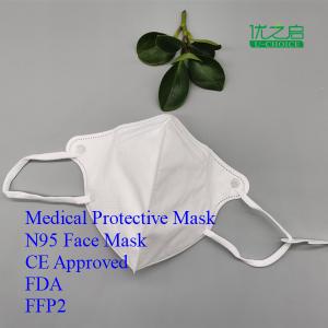 Quality Capillary Structure 3 Ply Surgical Face Mask , Non Flammable Disposable Medical Mask wholesale