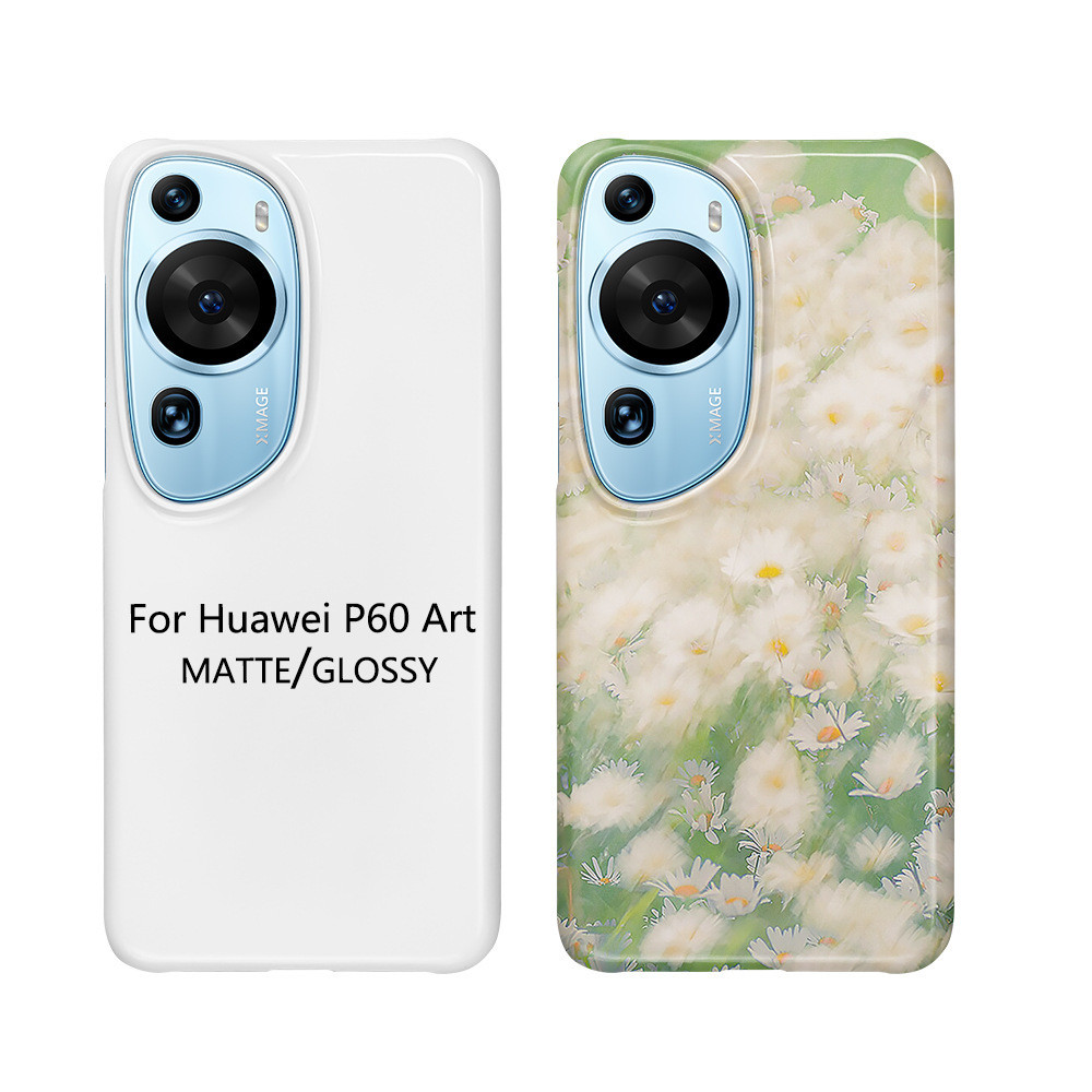 Custom Logo Print PC Sublimation Mobile Cover For Huawei P60 P50