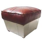 H43cm Ottoman Aviation Stool