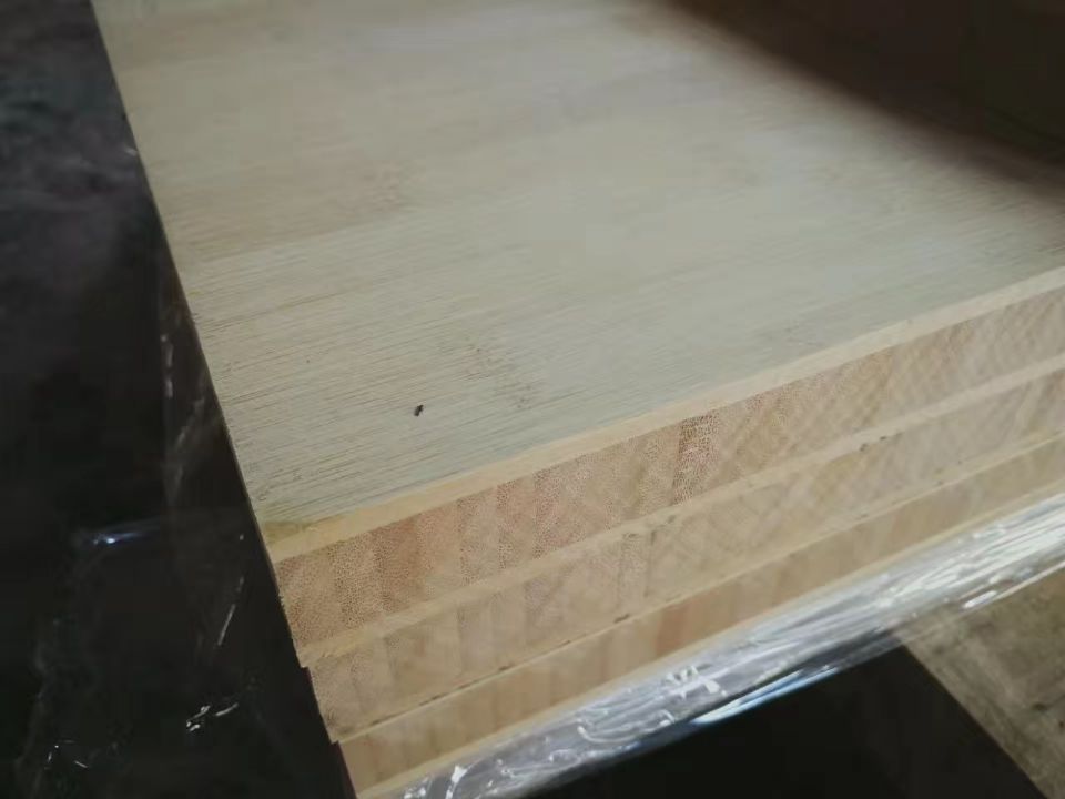 Natural Bamboo 1220*1220mm Laminated Panel Board For Wall