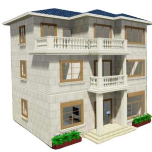 Quality Direct Manufacturers Sale of 3 Room Light Steel House Villa for Container Houses wholesale