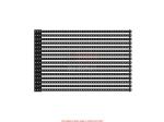 P12.5mm Outdoor Facade Transparent Led Screen Digital Advertising Curtain LED