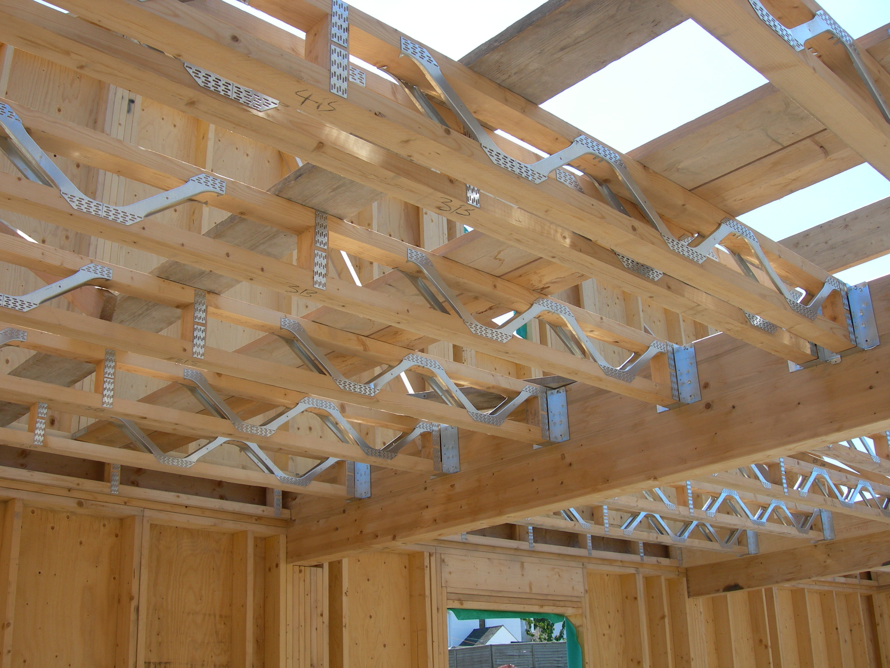 Galvanized Steel Brackets for Building Materials in Housing Construction Engineering