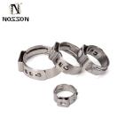 JIS Standard Industrial Single Ear Hose Clamp with Quick Adjustment and Metric