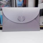 Multi-color optional heart buckle decoration pearl paper envelope for creative