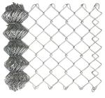 10M Galvanized PVC Coated Chain Link Fencing For Garden Fence