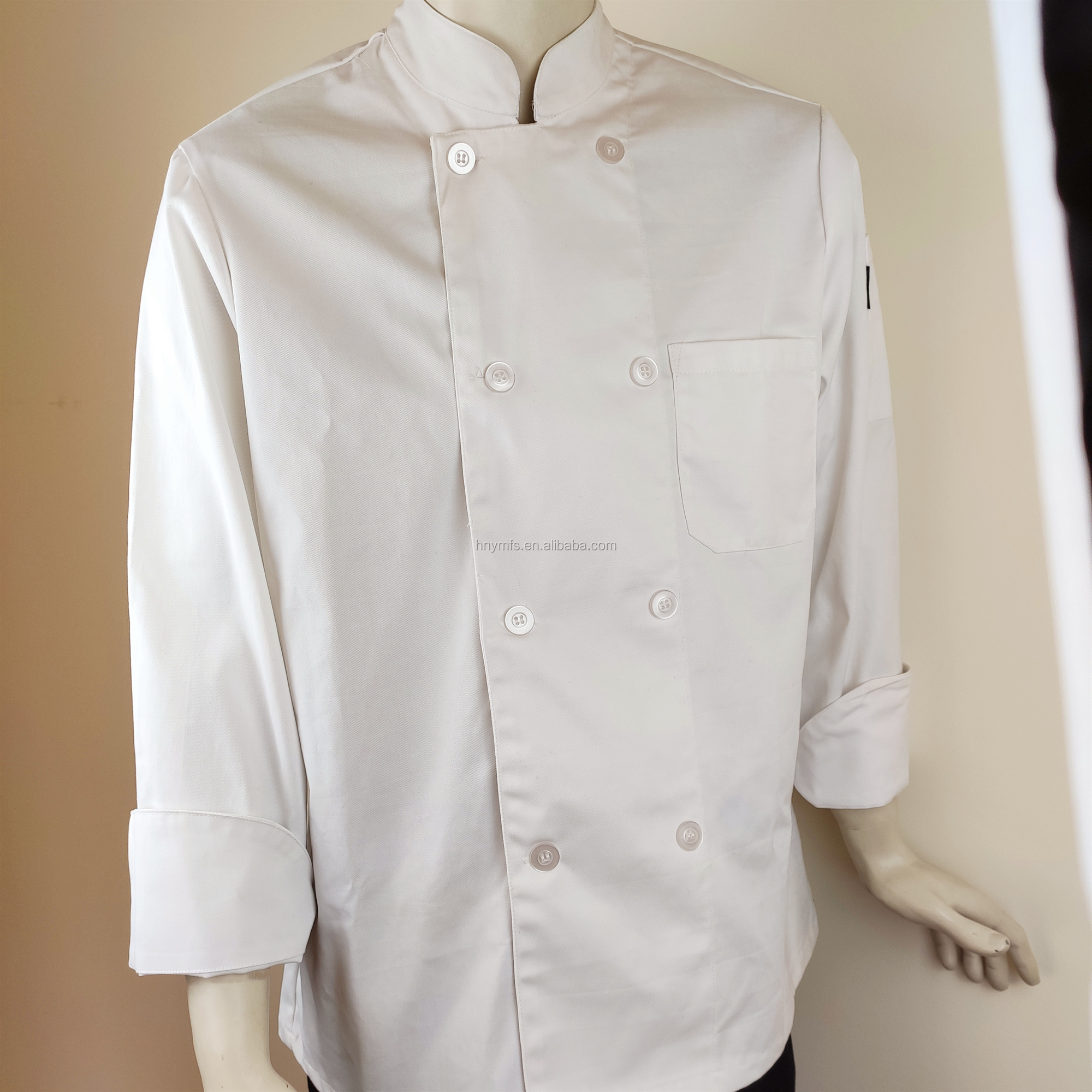 Hot sale delivery restaurant jacket traditional chef uniform design chef coat