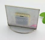 Shinny Gifts Fashion Simple Design On/Off On top Desk Clock Home Decorative