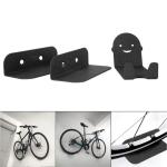 Black Powder Coating Wall Mount Bike Storage Hook for Space-saving Bracket