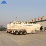 45 Cbm Cement Bulk Carrier Truck , Cement Powder Tankers For Bulk Flours