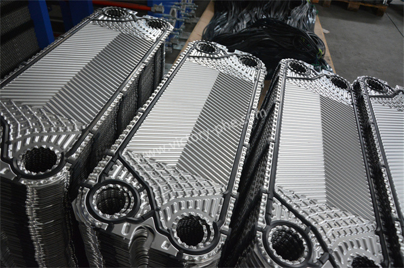 H17 Plate Type Heat Exchanger Components Industrial Titanium Material