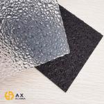ANXIN acrylic embossed extrusion sheet plastic gate glass supplier wholeseller