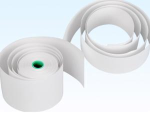 Quality Cash Register 18m Sticky Label Roll 50mm Vinyl Sticker Paper wholesale