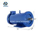 NEMA143TC 145TC 90V 180V Permanent Magnet DC Motor 1.5hp With Removable Base