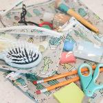 Clear Front Waterproof Baby Bag Transparant Design Polyester Eco Friendly