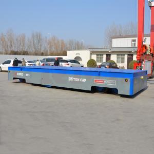 Quality 35T Steerable Die Transfer Cart Electric Maintenance Free Battery wholesale