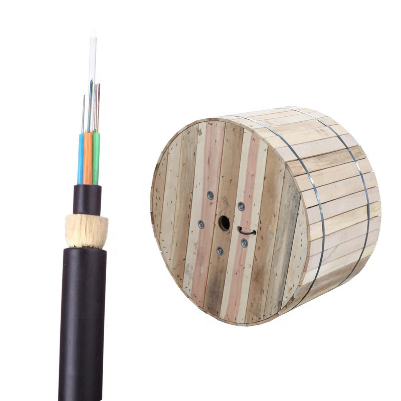 100 Meters Span ADSS Fiber Optic Cable 32F G652D Single PE Jacket