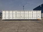 40ft Side Open Equipment Shipping Containers Sandwich Panel Rock Wool Insulated