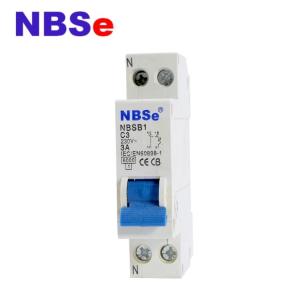 China 1p+N  32A Mini Mcb Miniature Circuit Breaker Side Mounted on sale