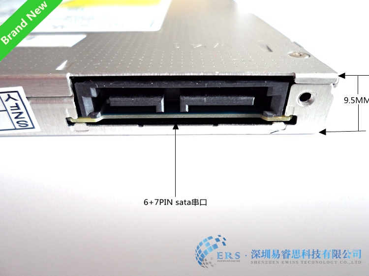 100% Brand New Super Slim 9.5mm SATA Laptop Bluray Combo Drive BDC-UD02