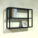 SGS Living Room Decro Aluminum Wall Shelf Combination