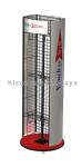 Flooring Hair Accessories Display Stands , Rotating Display Rack
