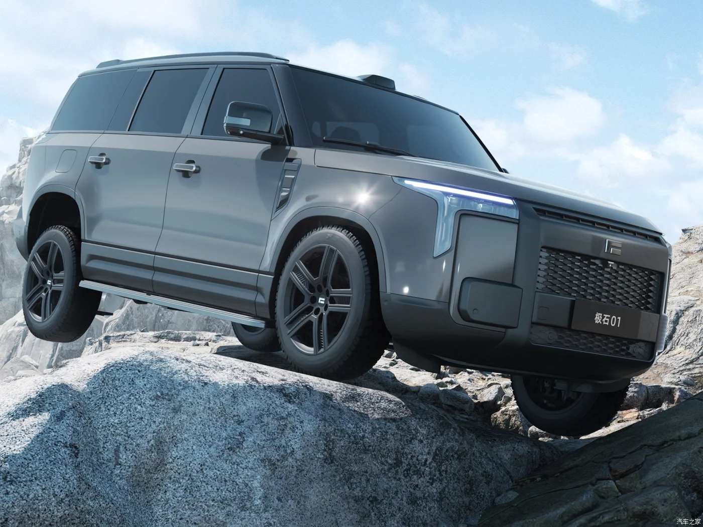 s Model Polestone 01 Almighty 7-Seat SUV 80% Fast Charge Capacity and 2660kg Curb Weight