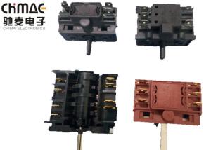 Quality Silver Contacts Electric Oven Switch 23mm Metal Shaft / Plastic Spindle T100 wholesale