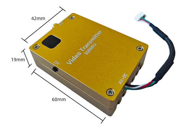 Compact Analog Video Transmitter 20~40km Drone Video Transmitter 4W
