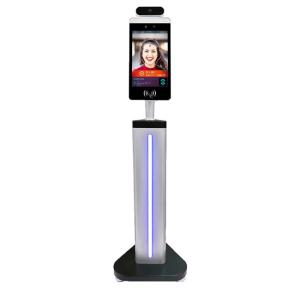 Quality 8 Inch waterproof body temperature detect android panel support wall mount free standing wholesale
