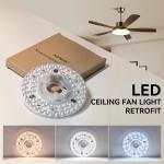 4.92” Universal Ceiling Fan Led Light Replacement for Ceiling Fan Flush Mount