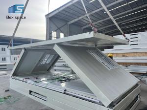 Quality Portable Z Folding Container House Collapsible Premade Mobile Homes wholesale