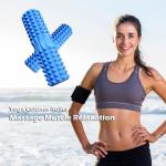 Hollow Yoga Roller Pilates Fitness Foam Roller Muscle Relaxation Training