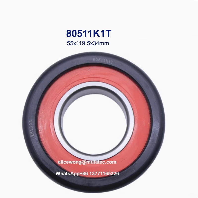 80511K1T Forklift Bearings 55x119.5x34mm Heavy Duty Bearings