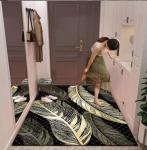 Bedroom Living Room Floor Carpets Dust Proof And Water Absorption