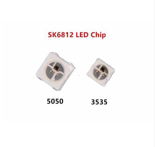 Addressable Led SK6812 Mini 3535 5050 SMD RGB full color Digital LED Chip Pixels