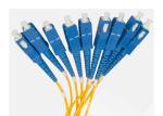 Factory Price 1x8 SC Type Fiber Optic Splitter Cable for FTTH 1M