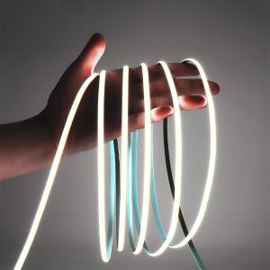 Quality 10W/m DC 12V24V 320Leds Red Golden Yellow Ice Blue Blue Green Purple flexible COB Led Strip Light for Outdoor and Indoor decoration wholesale