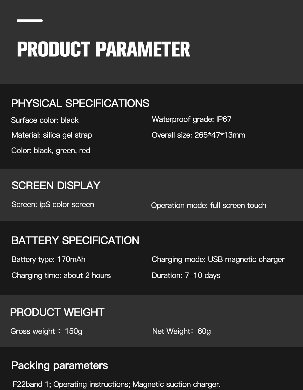 NFC F20 Classic Minimalist Watches Heart Rate Sedentary Reminder Monitor Relojes Inteligentes