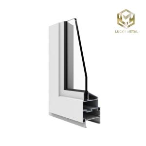 Quality Seamless Joint Aluminium Door Frame Profile 35mm For High-Rise Buildings wholesale