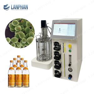 Quality Lab Glass vaccine Fermentation Bioreactor fed batch Benchtop Stirred Tank Bioreactor wholesale