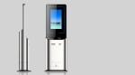 Cash Payment Hotel Check In Kiosk 24 Inch Touch Monitor Thermal Paper Coupon