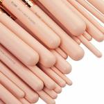 Glossy Aluminum Ferrule Jessup Makeup Brushes 30 Piece Brush Set